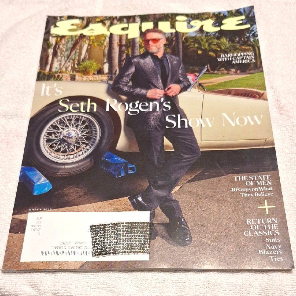 Seth Rogen Esquire Magazine March 2025 Issue‎